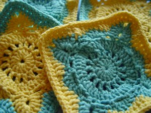 crochet, granny square, willow square, table runner, handmade, commission, cotton yarn, 